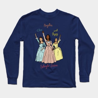 Hamilton - Schuyler Sisters Long Sleeve T-Shirt